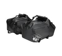 DSPOLIMV Motorcycle Saddle Bag Compatible with CRF250R CRF450R CRF300L CBR600RR CBR400 CB1000R NC750 NC750X NC700 NC700X Motorcycle Waterproof Outdoor Dry Travel Saddle Bags(48L)