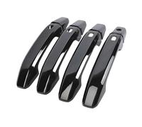 DSPOLIMV Outer Door Handle Cap Compatible with Chevrolet for Silverado 3500 HD 2500 2020-2022 1500 2019-2021 Exterior Door Handle Covers Trims Black ABS