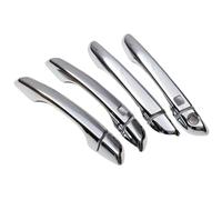 DSPOLIMV Outer Door Handle Cap Compatible with Hyundai for Accent 2018 2019 2020 2021 2022 Chrome Car Door Handle Cover Trim Sticker Styling Accessories Decal(2 Buttons)