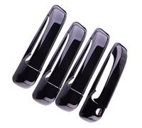 DSPOLIMV Outer Door Handle Cap Compatible with Jeep for Grand for Cherokee 2005-2010 Car Exterior Door Handle Cover Trim Set Glossy Black Parts Accessories