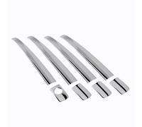 DSPOLIMV Outer Door Handle Cap Compatible with Toyota for Avensis T270 2009 2010 2011 2012 2013 2014 2015 2016 2017 Car Stainless Steel Door Handle Cover Pad(Silver)