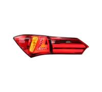 DSPOLIMV Rear Light Assemblies Compatible With Toyota For Corolla 2014-2017 Car Tail Lights Assembly Rear Tail Lamp DRL Daytime Running Light Auto(Red)