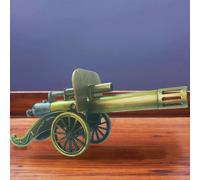 DSQSTMR Mini Artillery Cannon Firecracker that Shoots Fire Crackers Launcher Can Cannons that Fire Black Powder Firework Cannon Model Small Desktop Ornament