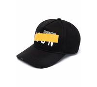 Dsquared Be Icon Taped six-panel Cap in Yellow - One Size - Yellow