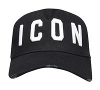 Dsquared2 Mens ICON Logo Cap Black Cotton - One Size