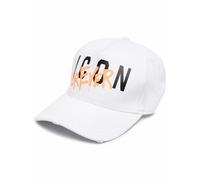 Men's Dsquared2 Icon Forever Baseball Cap White - Size: ONE size