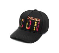 Dsquared Icon Tropical Cap in Black - One Size - Black