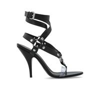 DSQUARED2 115mm leather sandals - Black 36-36.5-37-38