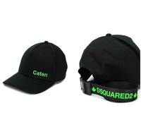 Dsquared2 Acid Tape Logo Cap Baseball Embroidered Hat