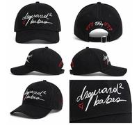 Dsquared2 Babes Heart 1964 Rare White Baseball Cap Hat, Logo Embroidery