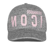 Dsquared2 Baseball Cap Icon Cracked Cotton Fleece Cap