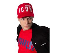 DSQUARED2 BE ICON Spray Paint Baseball Cap Trucker Hat New