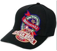 Dsquared2 Beaded Patch Baseball Cap with Pearls