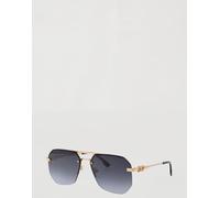 DSQUARED2 Black Metal Aviator Sunglasses with Double Bridge - Size: 60 - male