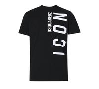 Dsquared2 black T-shirt Large Icon White Logo - XL