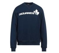 Dsquared2 Bold Maple Leaf Logo Navy Blue Sweatshirt - XL