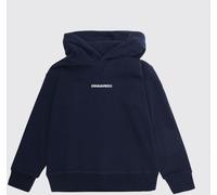 DSQUARED2 Boy's Cotton Logo-Print Hoodie with Lettering - Size: 10 - male