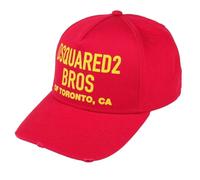 Dsquared2 Bros Of Toronto Baseball Cap Red Hat - One Size