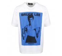 Dsquared2 Bruce Lee White Oversize T-Shirt - M