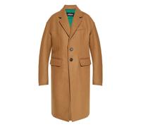DSQUARED2 button-fastening wool-blend coat - Neutrals 36-38-40-42
