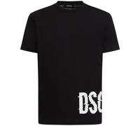 Dsquared2 Cool Fit Large DSQ2 Logo Black T-Shirt
