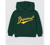 DSQUARED2 Cotton Hoodie with Logo - Size: 12 - male