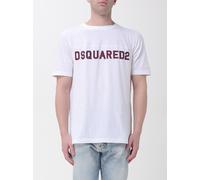 DSQUARED2 Cotton T-Shirt with Logo - Size: XL - male