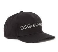 Dsquared2 Crystal-Embellished Jewel Baseball Cap Trucker Hat