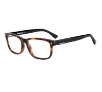 Dsquared2 D2 0009 Men's Glasses, Tortoiseshell, Size 56