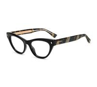 Dsquared2 D2 0026 Women's Glasses, Black, Size 49