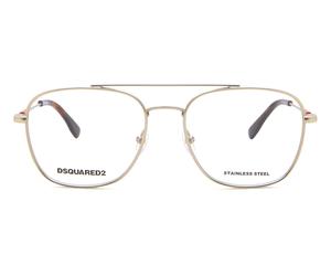 Dsquared2 D2 0047 Men's Glasses, Gold, Size 56