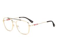 Dsquared2 D2 0047 RHL Man Optical frames Steel Gold / Black Squared