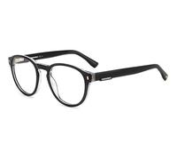 Dsquared2 D2 0049 Men's Glasses, Black, Size 51