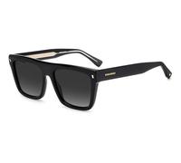 Dsquared2 D2 0051/S 807/9O Men's Sunglasses Black Size 54