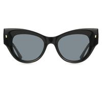 Dsquared2 D2 0062/S 807/IR Womenâs Sunglasses Black Size 49