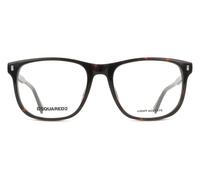 Dsquared2 D2 0079 Men's Glasses, Tortoiseshell, Size 54