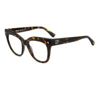 Dsquared2 D2 0098 Women's Glasses, Tortoiseshell, Size 51