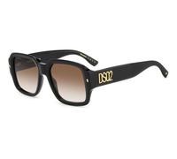 Dsquared2 D2 0106/S 807/HA Men's Sunglasses Black Size 54
