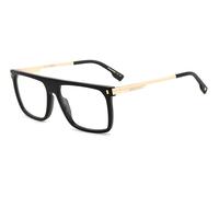 Dsquared2 D2 0122 2M2 Man Optical frames Acetate Black/Gold Squared