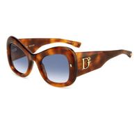 Dsquared2 D2 0137/S XNZ/08 Womenâs Sunglasses Tortoiseshell Size 54