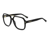 Dsquared2 D2 0145 Men's Glasses, Black, Size 57