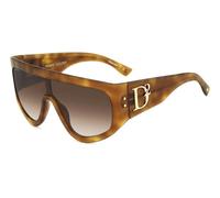 Dsquared2 D2 0149/S 05L/HA Womenâs Sunglasses Tortoiseshell Size 99