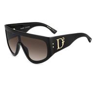Dsquared2 D2 0149/S 807/HA Womenâs Sunglasses Black Size 99