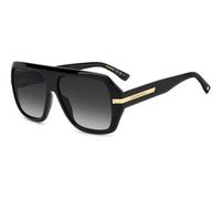 Dsquared2 D2 0160/S 807/9O Men's Sunglasses Black Size 59
