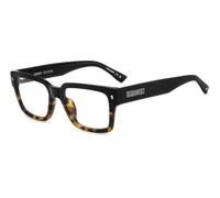 Dsquared2 D2 0167/G Asian Fit Men's Glasses, Black, Size 54