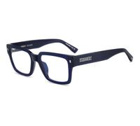 Dsquared2 D2 0167/G Asian Fit Men's Glasses, Blue, Size 54