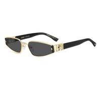 Dsquared2 D2 0168/S 000/IR Womenâs Sunglasses Gold Size 61