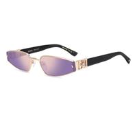 Dsquared2 D2 0168/S DDB/SZ Womenâs Sunglasses Gold Size 61