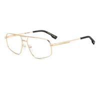 Dsquared2 D2 0176 Men's Glasses, Gold, Size 59