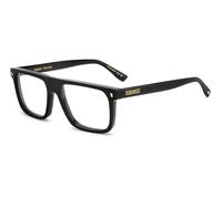 Dsquared2 D2 0182 Men's Glasses, Black, Size 55
